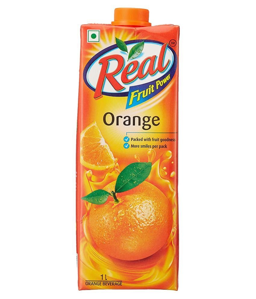 REAL JUICE ORANGE 1LTR