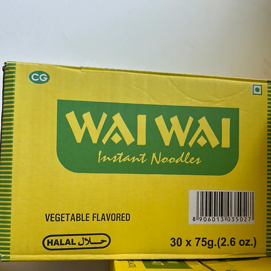 WAI WAI VEG 30 PACK
